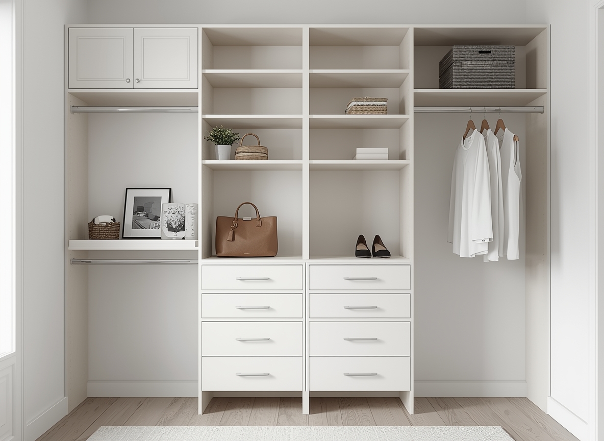 Custom closet organization system